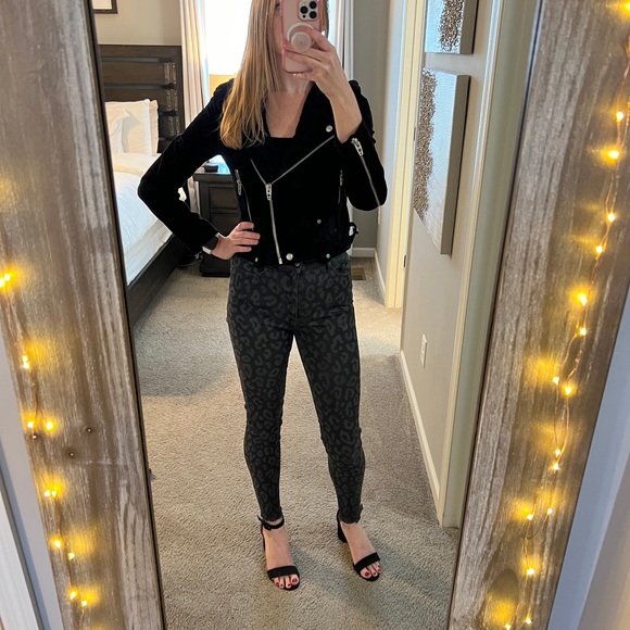 DL1961 Leopard Print Ankle Jeans - Picture 3 of 3